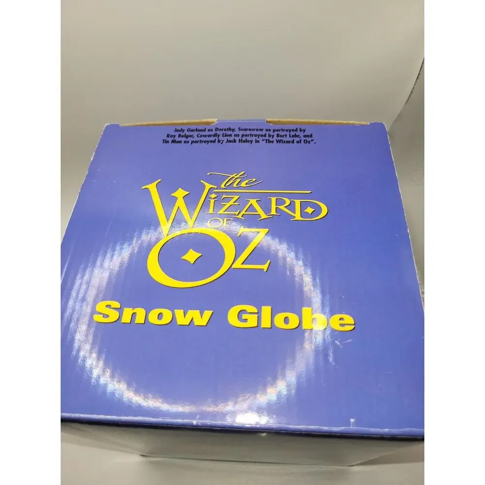 The Wizard of Oz Warner Bros. Studio Store 1998 Snow Globe Wizard-NIB
